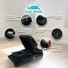 Kat Sense close-up of the sensitive trigger showing durable strike bar benefit