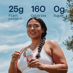 KATE FARMS batido en mano listo para beber como opción práctica