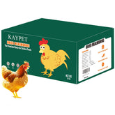 KAYPET paquete frontal de 10lb mostrando diseño y cierre resellable para almacenamiento