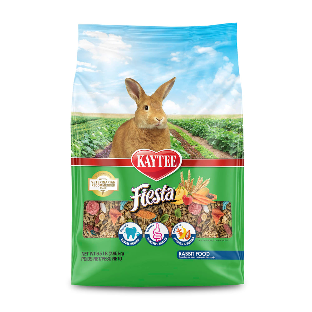 Kaytee frente del empaque mostrando mezcla nutritiva y beneficios