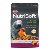 Kaytee Nutrisoft frente del empaque mostrando peso y beneficios nutricionales