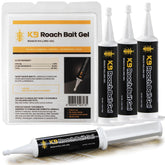 KB Roach Bait Gel front packaging showing product and benefits