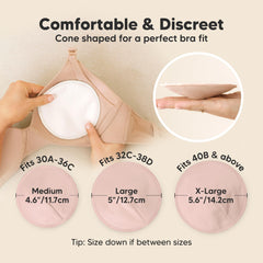 KeaBabies almohadilla con etiqueta de talla L, ajuste cómodo y discreto