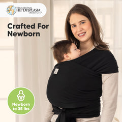 KeaBabies primer plano del tejido elástico, suave y transpirable