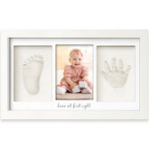 KeaBabies marco frontal Alpine White que muestra acabado elegante