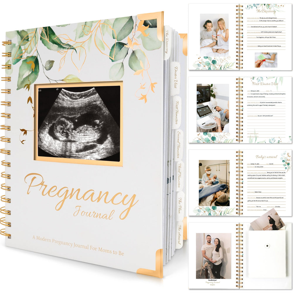 KeaBabies tapa dura frontal mostrando diseño y protección del diario