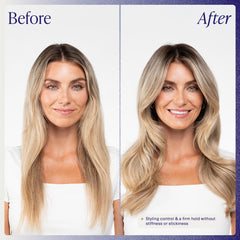 Kenra mousse aplicada antes del secado para volumen duradero