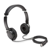Kensington vista frontal del auricular on-ear mostrando diseño compacto y comodidad