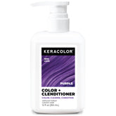 KERACOLOR envase frontal morado mostrando la presentación y beneficio de color inmediato