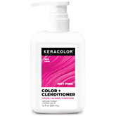 KERACOLOR frasco Hot Pink frontal mostrando etiqueta y beneficio brillo