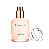 Kérastase perfume capilar frontal mostrando botella elegante y portátil