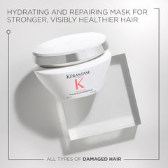 KÉRASTASE open jar texture highlighting creamy restorative formula