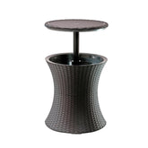 Keter Cool Bar vista frontal elegante y resistente para patio