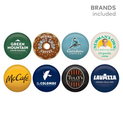 Keurig cápsula cerca que muestra el sello y frescura del café