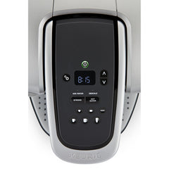 Keurig K-Elite panel de controles mostrando opciones de tamaño y fuerza