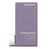 KEVIN.MURPHY envase frontal de HYDRATE-ME.RINSE mostrando diseño y beneficio hidratante
