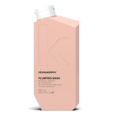 KEVIN.MURPHY botella PLUMPING.WASH frente mostrando diseño y volumen