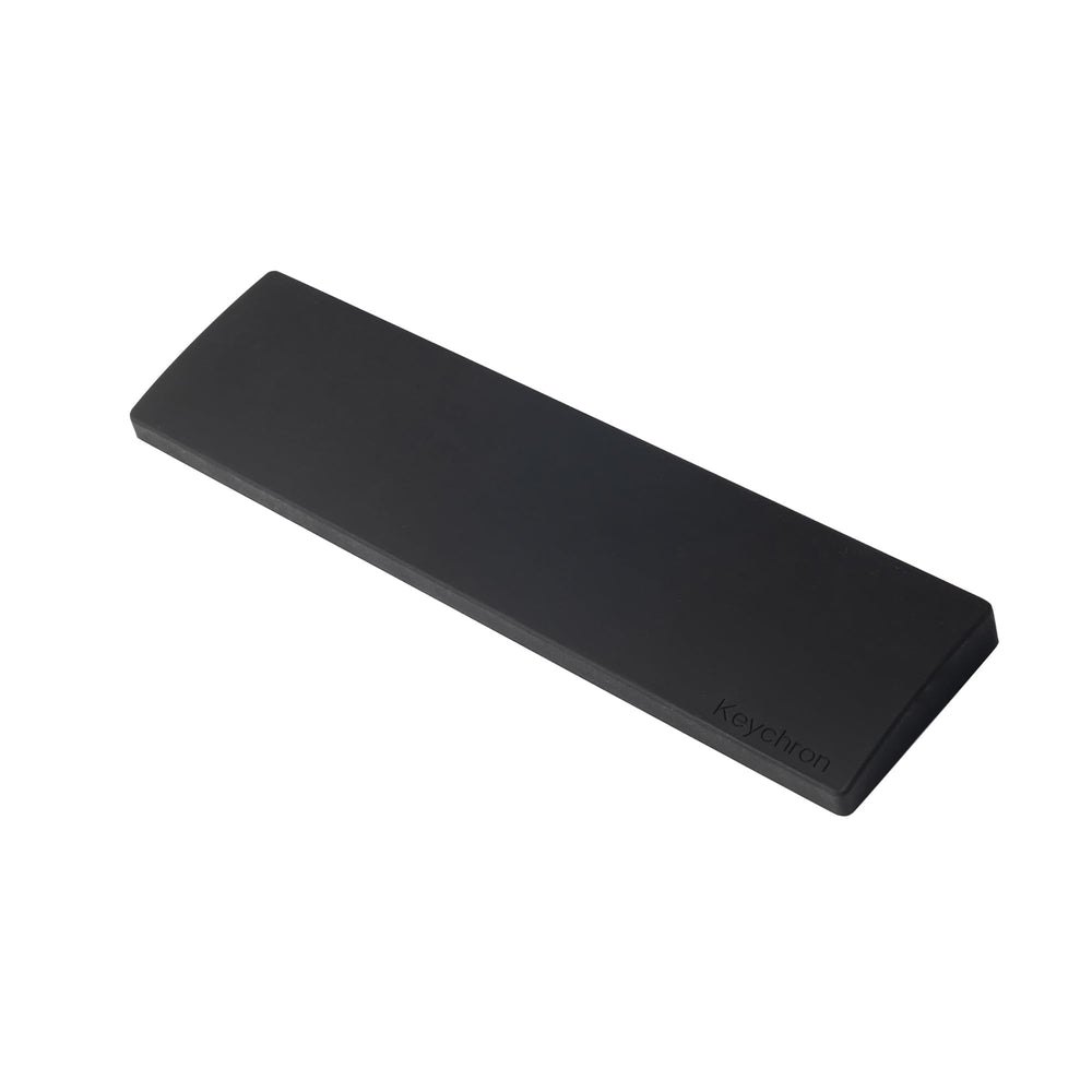 Keychron reposamuñecas frontal mostrando ajuste y comodidad