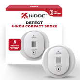 Kidde 10SDR vista frontal con diseño compacto y alerta clara