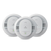 Kidde detector 20SD10 frontal pack de tres mostrando diseño claro y protección