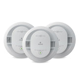 Kidde 30CUD10 vista frontal paquete de tres, protección continua