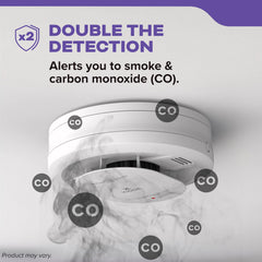 Kidde primer plano del sensor dual mostrando calidad y detección precisa