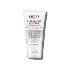 Kiehl's limpiador frontal mostrando envase práctico y elegante