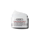 Kiehl's tarro frontal mostrando el envase y la marca, hidratación práctica