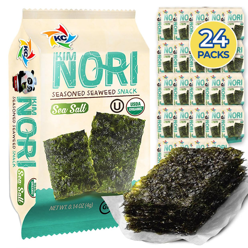 KIMNORI paquete frontal mostrando contenido y beneficio de conveniencia