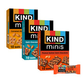 KIND front packaging showing 30-count variety pack and convenience