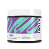 Kion envase frontal mostrando diseño y sabor lima con beneficio de claridad de ingredientes