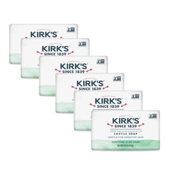 Kirk's barra frontal pack de 6 mostrando empaque confiable y ahorro