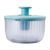 KitchenAid centrifugadora frontal mostrando diseño Mineral Water y capacidad