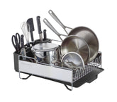 KitchenAid escurridor frontal grande mostrando capacidad y orden