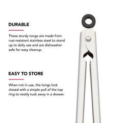 KitchenAid comparación de tamaño 7" y 9" mostrando alcance y versatilidad