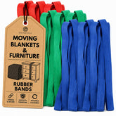 kitchentoolz paquete frontal mostrando 12 bandas resistentes para mudanza