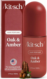 Kitsch botella frontal Oak & Amber mostrando diseño elegante y conveniencia