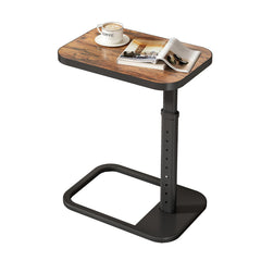 Kitstorack vista frontal de la mesa en C, uso compacto y elegante