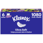 Kleenex caja frontal mostrando el diseño y comodidad del producto