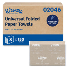 Kleenex paquete frontal mostrando 8 paquetes y beneficio de reposición fiable