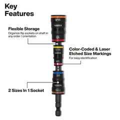 Klein Tools surtido de puntas impact-rated mostrando durabilidad