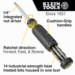 Klein Tools mango Cushion-Grip mostrando comodidad y control ergonómico