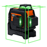 Klein Tools 93CPLG vista frontal mostrando líneas verdes nítidas y carcasa resistente
