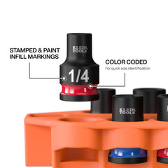 KLEIN TOOLS anillas color codificadas visibles para identificación instantánea