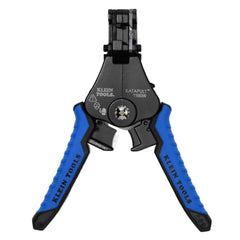Klein Tools vista frontal de la herramienta, control y ergonomía