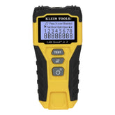 Klein Tools vista frontal con conector RJ45, portátil para pruebas rápidas