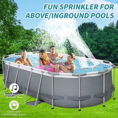 klleyna overhead waterfall spray cooling swimmers and enhancing fun