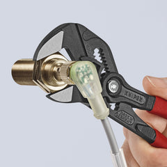 KNIPEX escala láser marcaciones en mm y pulgadas para preajuste