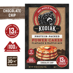 Kodiak Cakes masa con chispas lista para cocinar, textura y conveniencia
