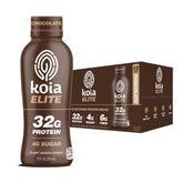 Koia envase frontal chocolate mostrando la marca y alta proteína